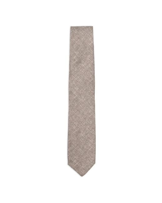 Corneliani Krawatte Mit Fischgrätenmuster in White für Herren