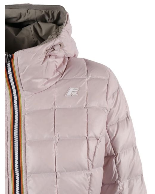 K-Way Brown Doudoune Lily St Thermo