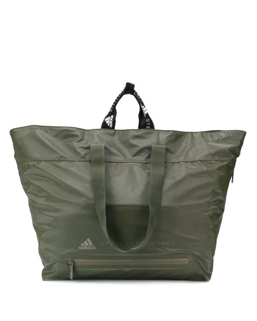 Adidas By Stella McCartney Green Oversized Bag