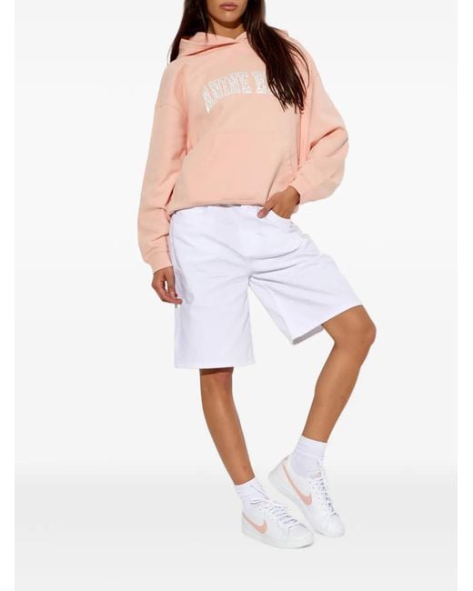 Nike White Baskets En Cuir