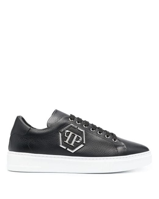 メンズ Philipp Plein Hexagon スニーカー Black