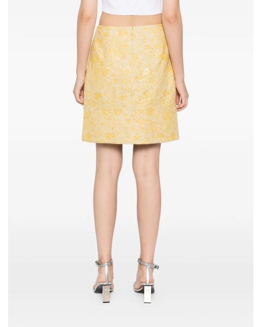 BLAKLACE Natural Floral Skirt