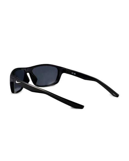 Nike Blue Rectangle-Frame Sunglasses for men
