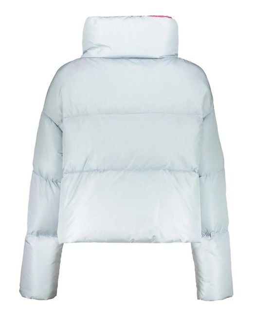Herno Pink High-Neck Zip Jacket