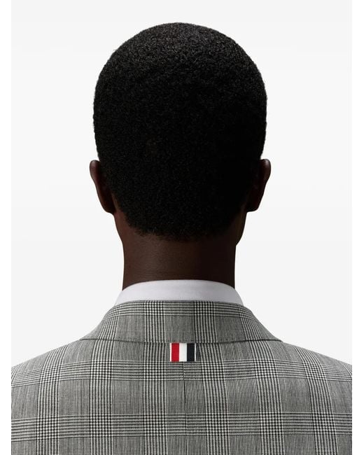 Thom Browne Geruite Blazer in het Gray voor heren