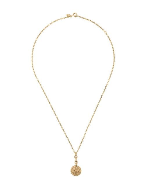 Maria Black Metallic Fragola Pendant Necklace