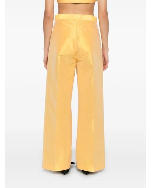 Viktor & Rolf Straight Broek in het Yellow