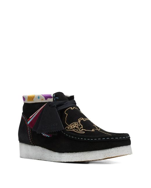Clarks Black Wallabee Boots