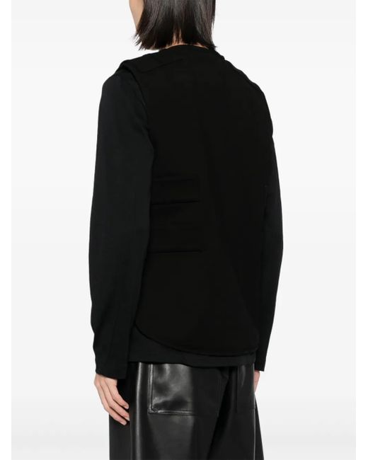 Helmut Lang Armor Gilet in het Black voor heren