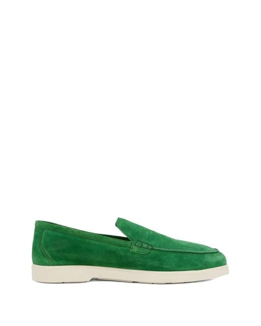 Moorer Green Cezanne Slip-On Loafers for men