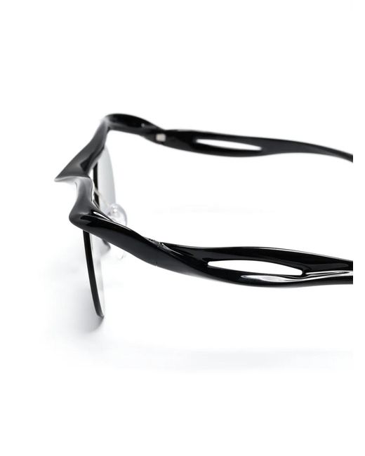 Prada Black Morph Round-Frame Sunglasses