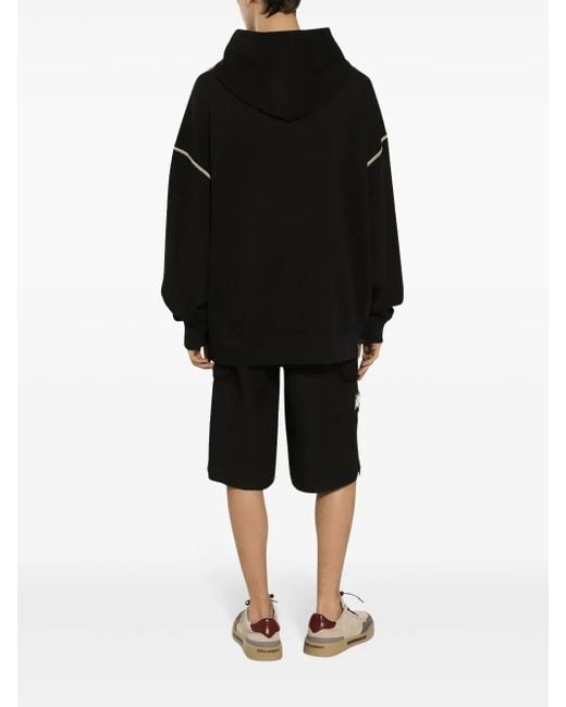 Dolce & Gabbana Black Sweatshirt With Print for men