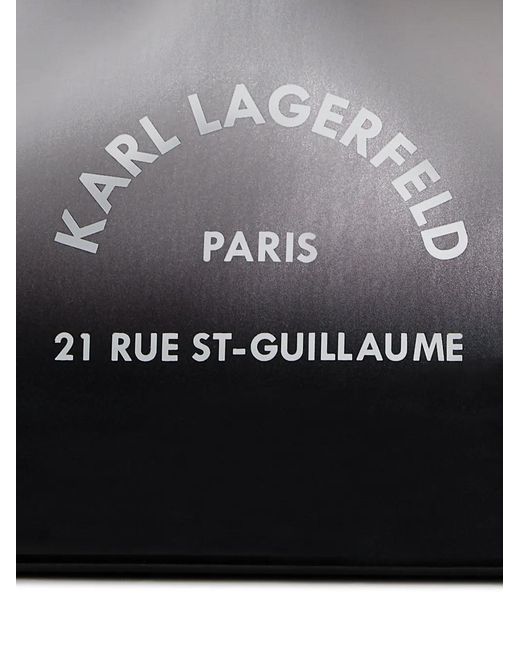 Karl Lagerfeld Black Sac Cabas Rue St Guillaume