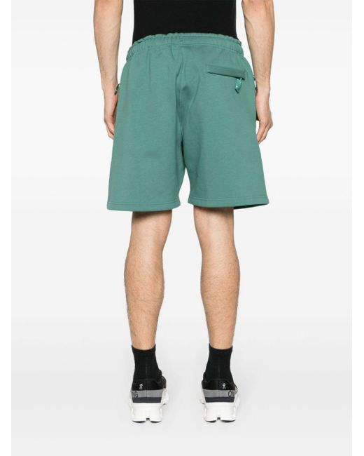 Nike Green Solo Swoosh-embroidered Track Shorts for men