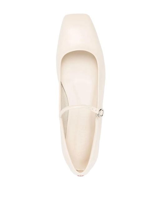 Aeyde White Flat Shoes