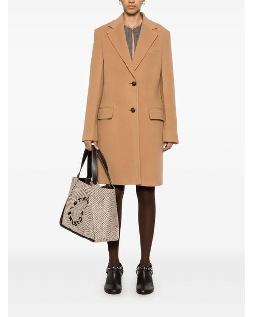 Stella McCartney Natural Iconic Coat
