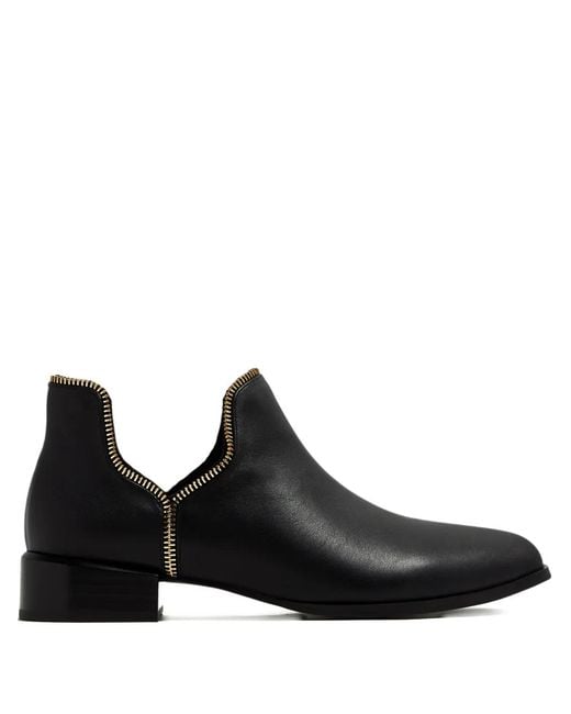 Senso Black 30Mm Bailey Vii Zippered Ankle Boots