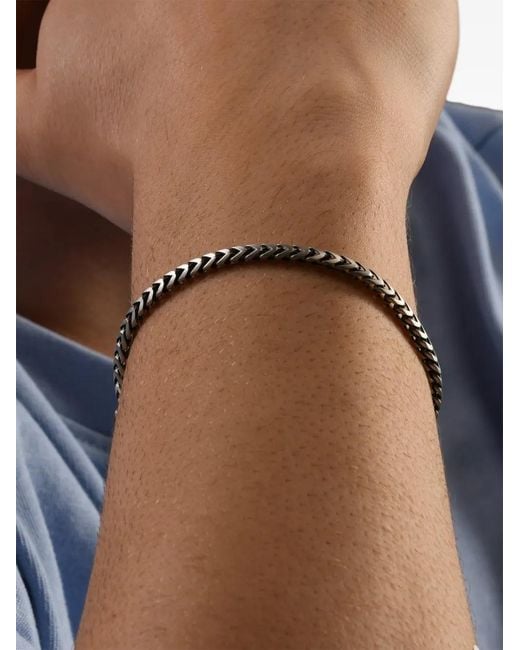 Desmo Fish Bone Armband in Brown für Herren