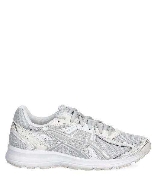 Asics White Jog 100S Sneakers Mit Mesh-Einsatz