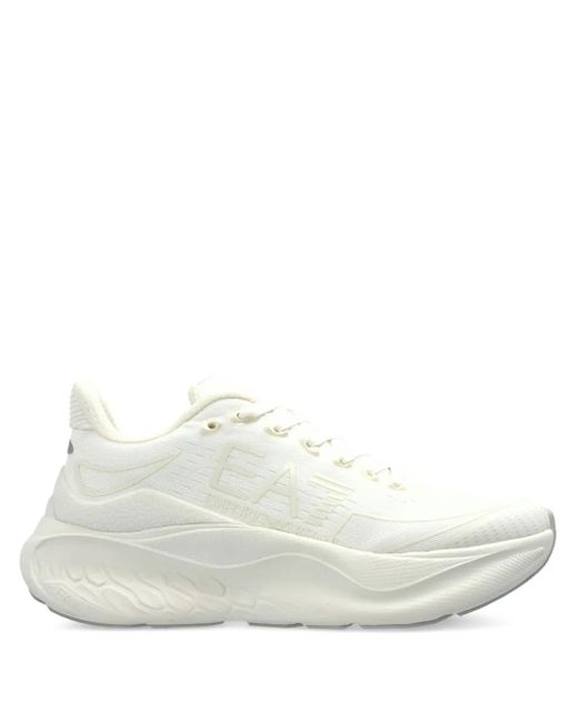 EA7 ロゴ スニーカー White