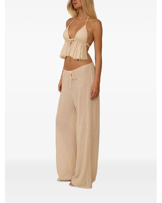 Montce Natural X Elsa Hosk Amalia Drawstring Trousers