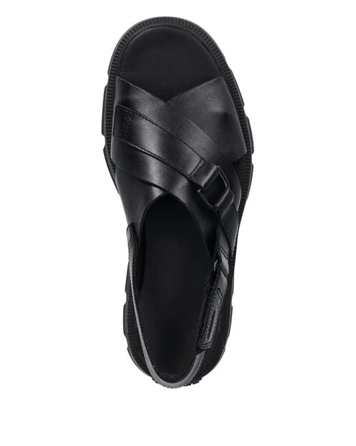 Sorel Black Rein Cb Sandals