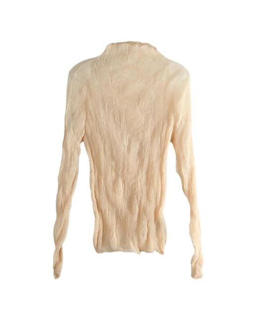 Issey Miyake Multicolor Chiffon Twist 1 Shirt