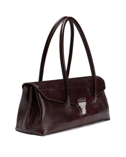 Lemaire Purple Gear Shoulder Bag