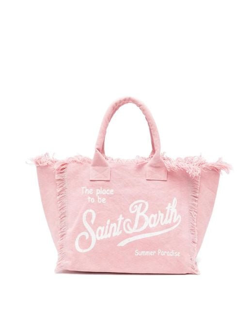 Mc2 Saint Barth Pink "Vanity" Tote Bag
