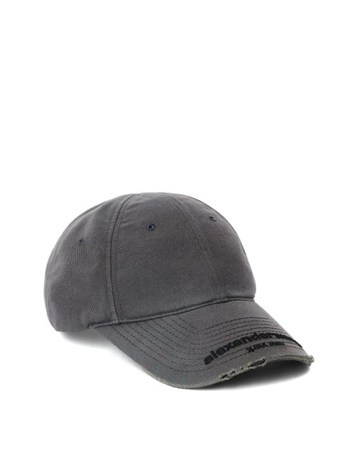 Cappello Da Baseball Con Effetto Vissuto di Alexander Wang in Gray