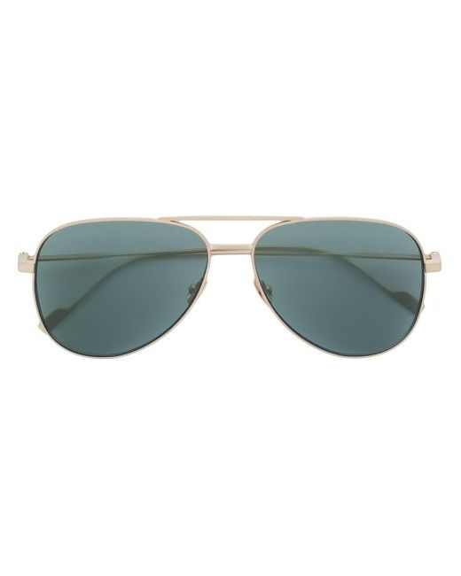 Saint Laurent Metallic Aviator Sunglasses