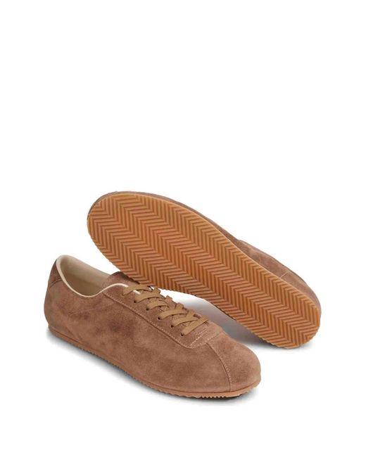 Common Projects Brown Baskets Driving En Daim for men