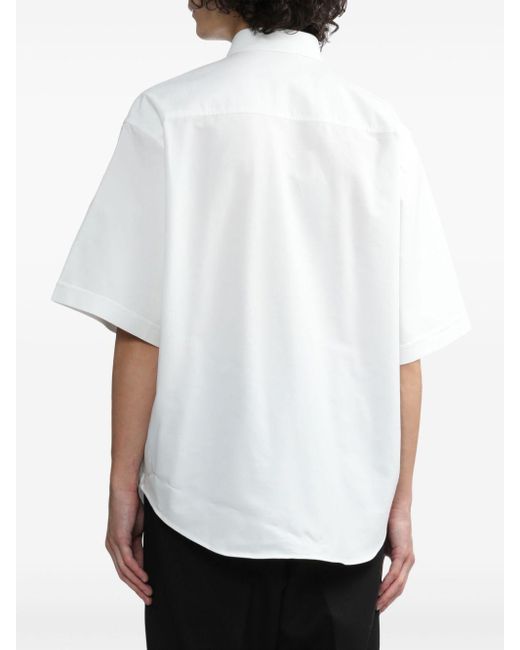 AMI Overhemd Met Logo in het White voor heren