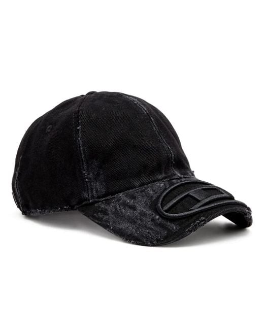 DIESEL C-Ody Cap in Black for Men | Lyst