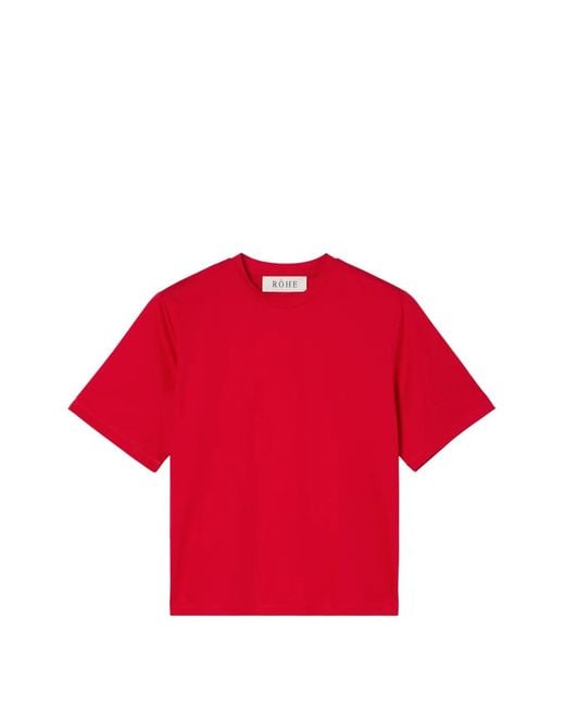 Rohe Red Short-Sleeve T-Shirt