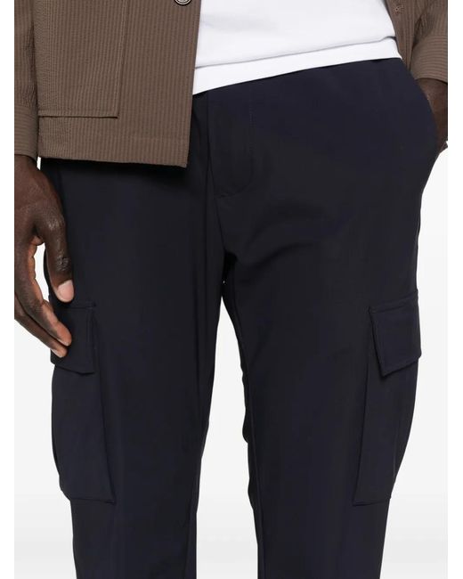 Pmds Blue New John Elasticated-Waistb Pants for men