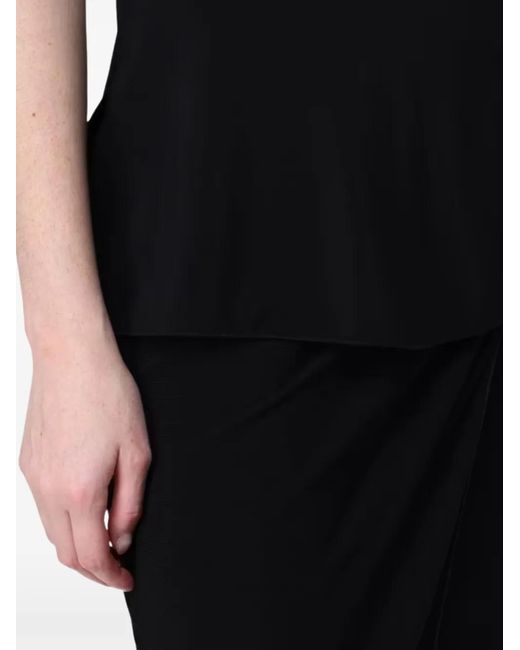 Max Mara Top Met V-Hals in het Black