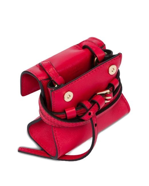 Moschino Red Bag Keyring