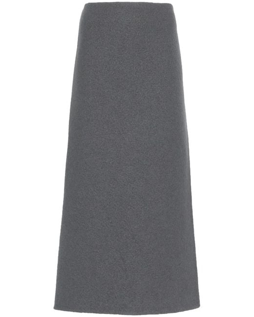 Rier Gray Walker Midi Skirt