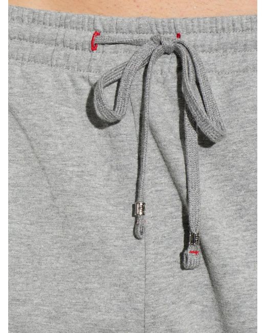 DIESEL Gray Lucas-D-Core Drawstring Shorts for men