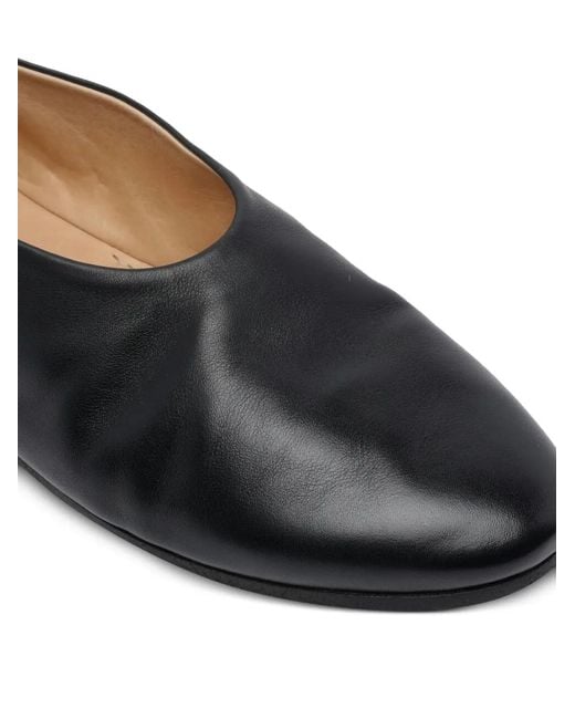 Marsèll Black Coltellaccio Ballet Flats