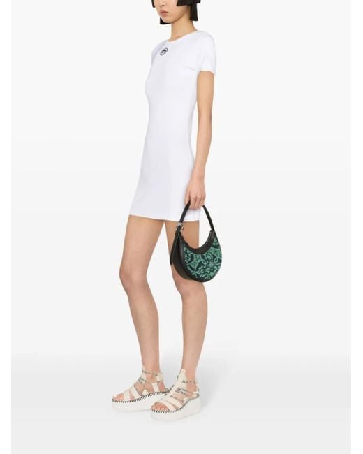 MARINE SERRE White Short Dresses