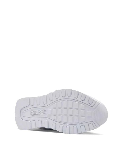 Reebok White Glide Stripe Sneakers for men
