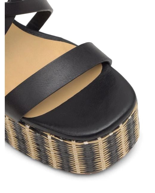 Castaner White Felisa Platform Sandals