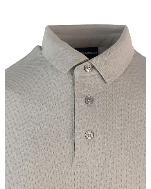 Emporio Armani Natural Logo Polo Shirt for men