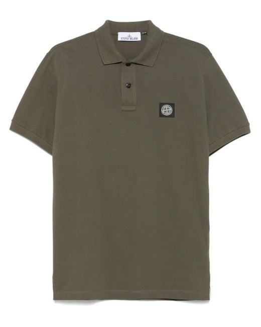 Polo di Stone Island in Green da Uomo