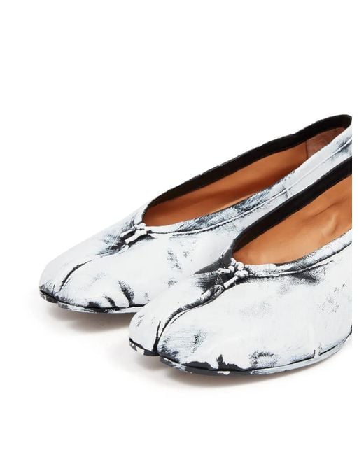 Maison Margiela White Flats