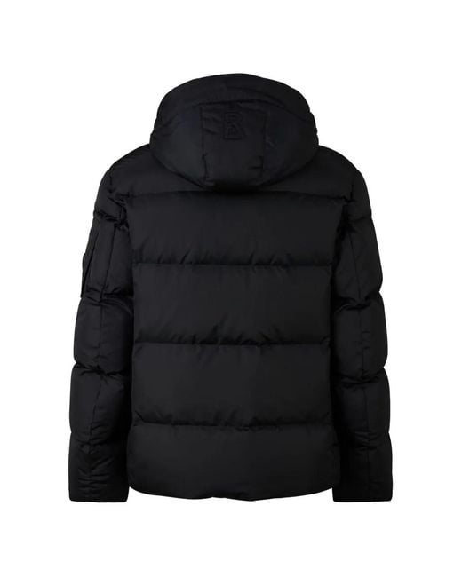 Bogner Black Jamy Hooded Jacket for men