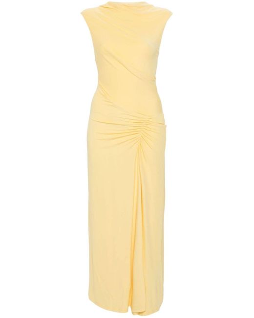Jonathan Simkhai Yellow Acacia Maxi Dress