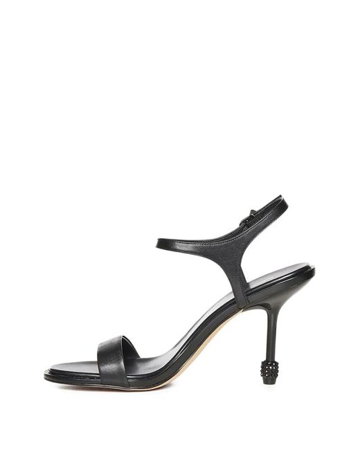 MICHAEL Michael Kors Metallic Embellished-Heel Sandals